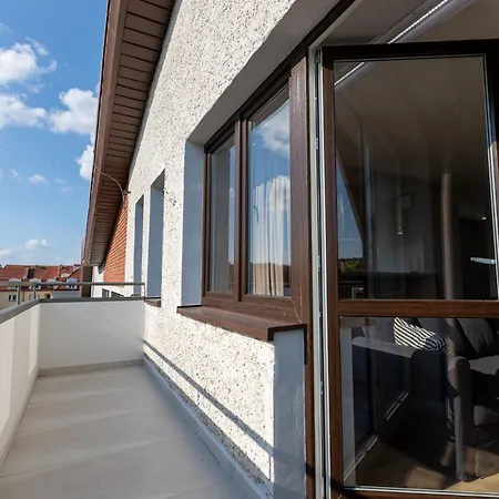 Center Floor View&balcony * Ostróda