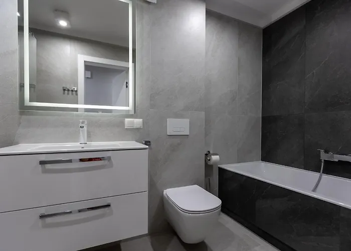 Center Floor View & Balcony Ostróda