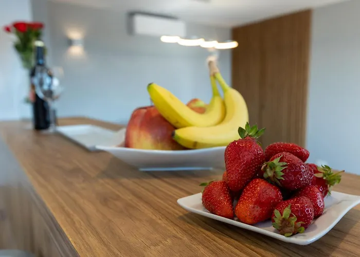 Center Floor View & Balcony Apartmán Ostróda