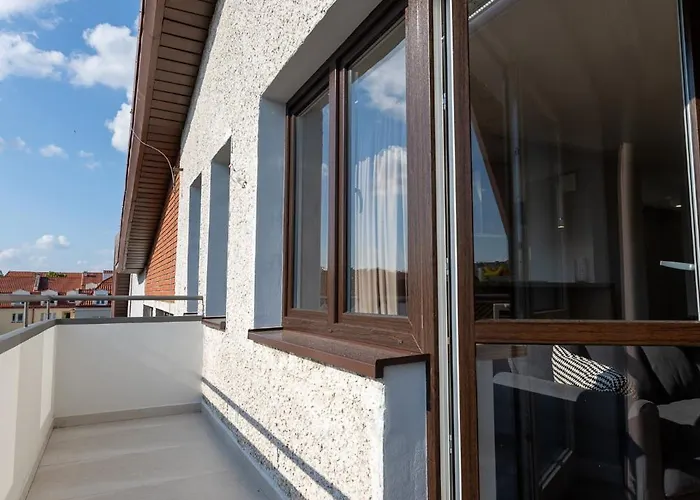 Center Floor View & Balcony * Ostróda